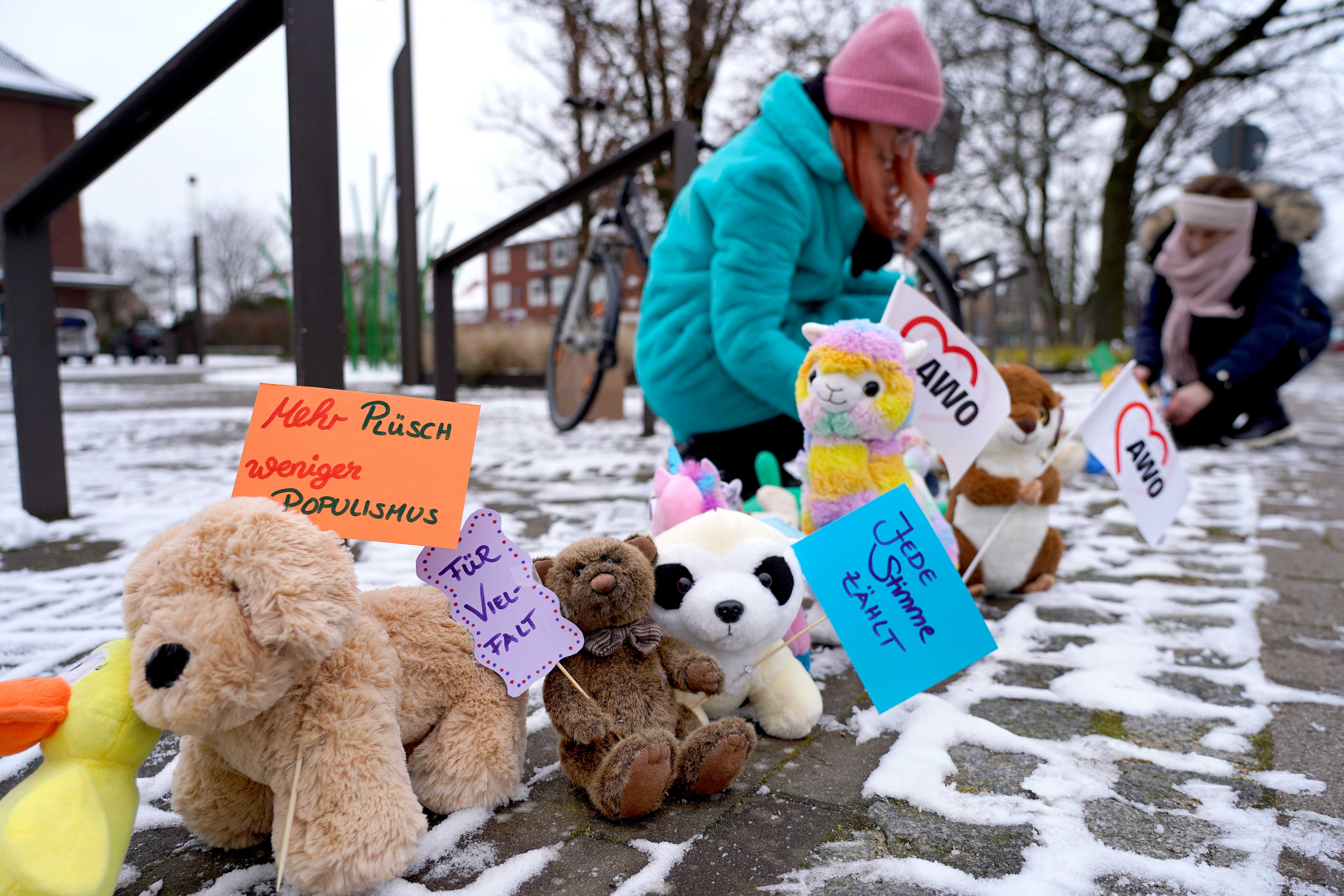 AWO Kuscheltierparade für Demokratie